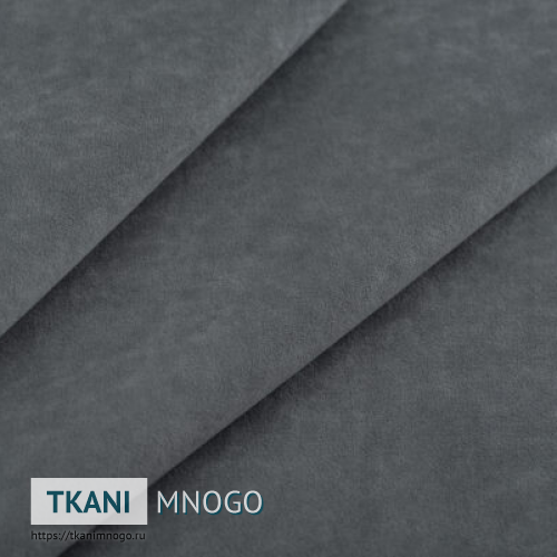 Фото ткани велюра “79” (однотонный синий)