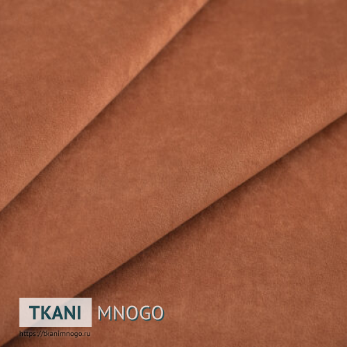 Фото материала велюра “59” (однотонный оранжевый)