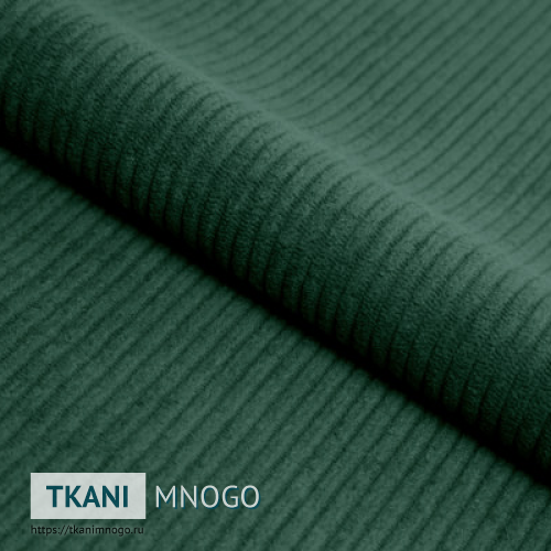 Фото ткани велюра “TZFBR-18” (полоса зеленый)