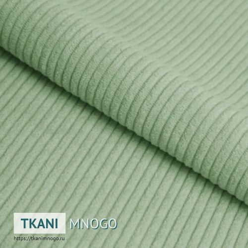 Фото фактуры велюра “TZFBR-38” (полоса зеленый)