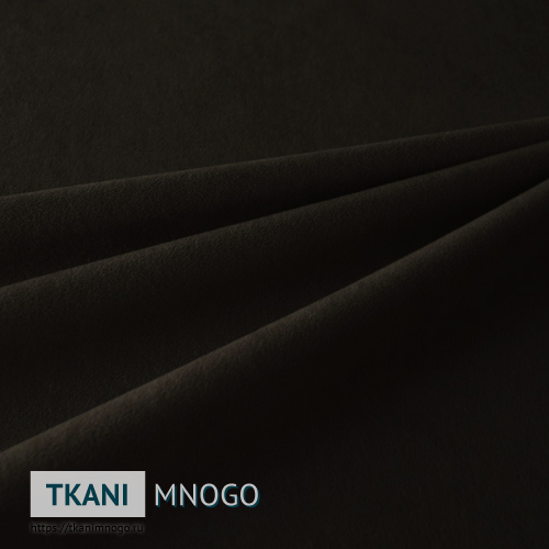 Фото материала велюра “034” (однотонный коричневый)