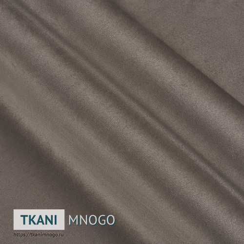 Фото материала велюра “030” (однотонный коричневый)