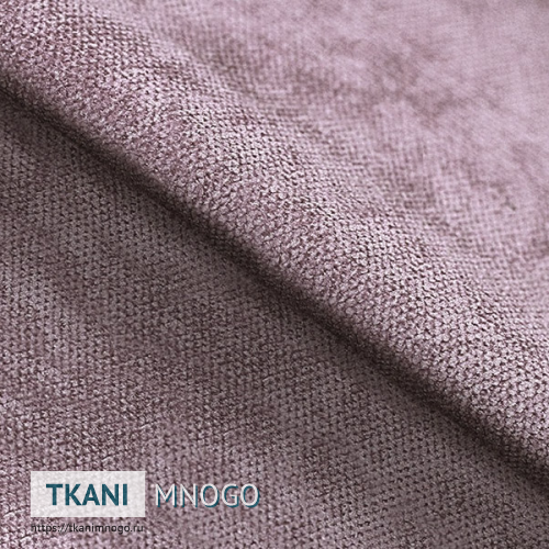 Фото ткани велюра “Pretty-17” (однотонный фиолетовый)