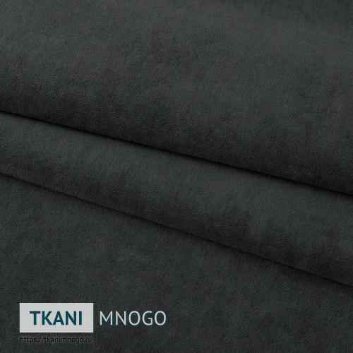 Фото материала велюра “26” (однотонный серый)