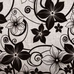 Рогожка С флоком - 257-9 (MS214-2) бежевый - Материал С флоком (Рогожка)