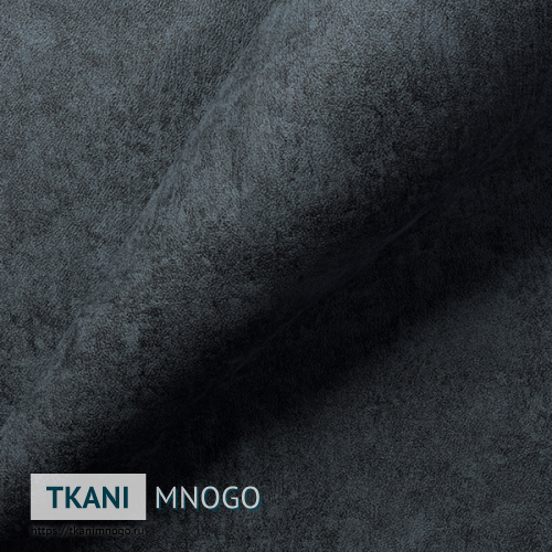 Фото материала Loft-6(арт.) - синий однотонный. Производитель Китай. Замша - внешний вид.